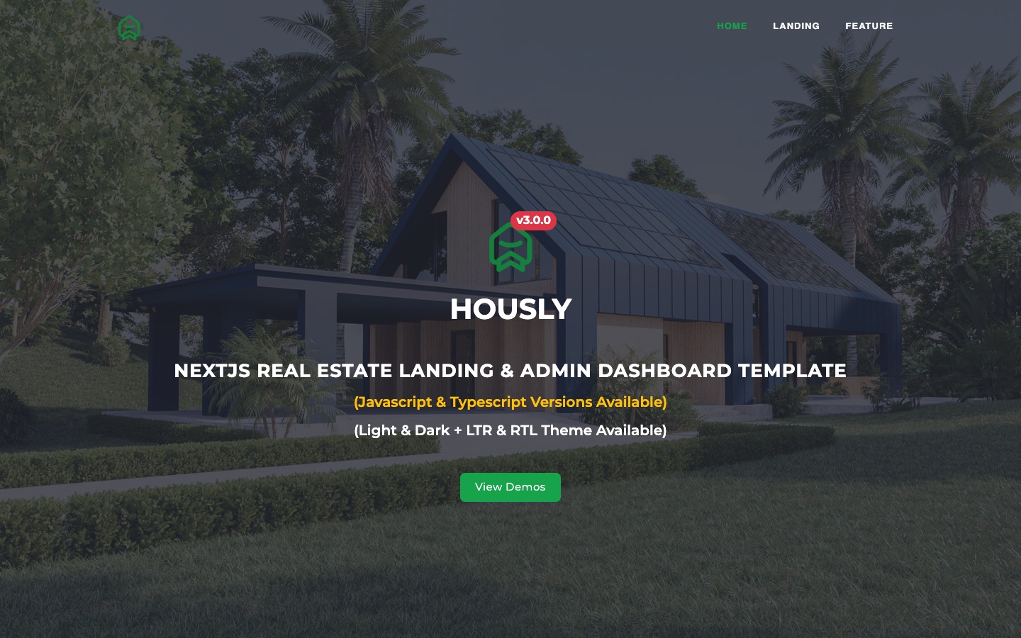 Hously: لوحة تحكم إدارة عقارية مبنية بـ Next.js
